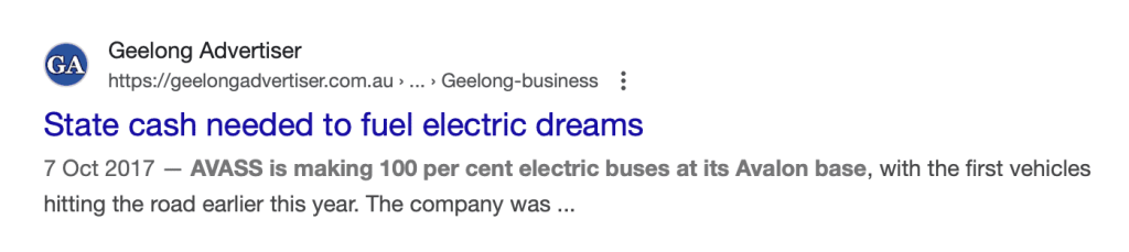 Little Train Australian specialist EV public relations agency